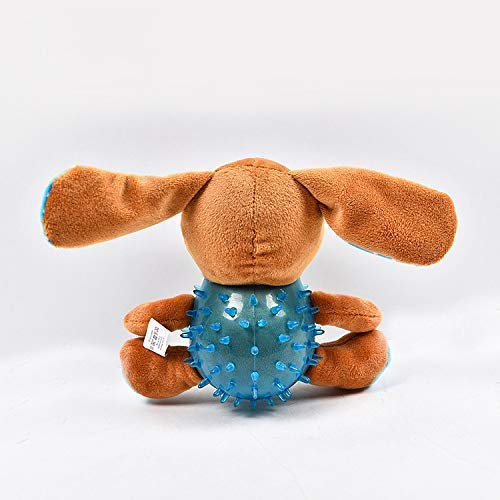 PETS EMPIRE Elite Plush Dog Toys Pet Puppy Chew Plush Cartoon Dog Animals TPR Body Dog Bite Toy - PawsPlanet Australia