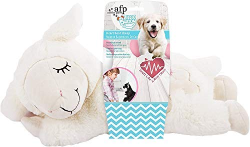 AFP Snuggle Sheep Pet Behavioral Aid Toy Warm Plush Toy White - PawsPlanet Australia