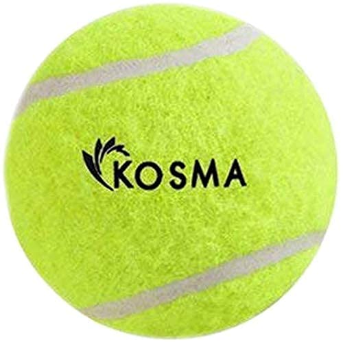 Kosma Set of 48 Pc Tennis Pet Balls Dog Toy Balls Sturdy & Durable Dog Balls | Great for Lessons, Practice (With carry bag - 24Pc Each Fluorescent Yellow & Red) - PawsPlanet Australia