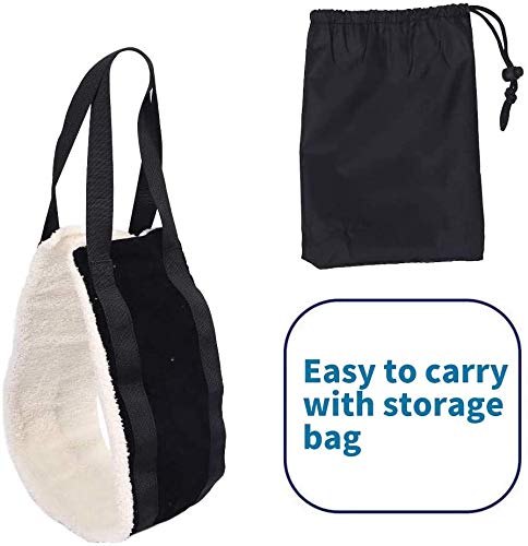 [Australia] - HNYG 7" x 51" Dog Lift Harness Sling for Rear Legs Helps Elderly Dogs with Reduced Mobility, Soft Lining Dog Sling, K9 Support Dog Harness for Arthritis ACL Rehabilitation Rehab, Fits Dogs 30-120 lbs 