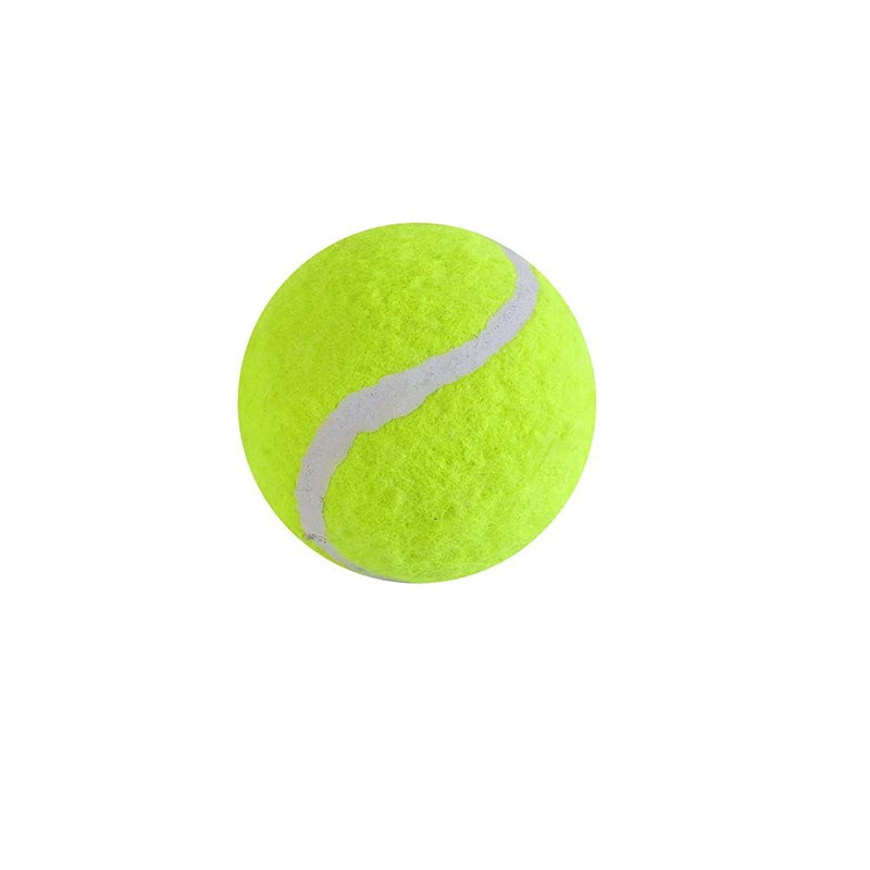 Kosma Set of 12Pc Tennis Dog Balls | Dog Toy Ball | Soft Rubber Tennis Balls for Beginners | Sturdy & Durable | Great for Lessons, Practice (With mesh carrying bag - Fluorescent Yellow) - PawsPlanet Australia