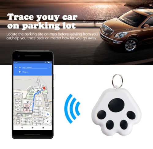 Mini Cat/Dog GPS Tracking Locator, Bluetooth Tracker for Kids Pets Dogs Cats Wallet Luggage Key Finder Smart Tracker Waterproof Portable Device Pet Locator Loss Prevention Blue - PawsPlanet Australia