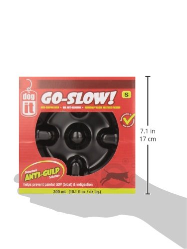 Dogit Go-Slow! Anti-Gulping Dish 300ml - PawsPlanet Australia