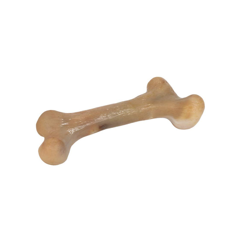 [Australia] - Pet Qwerks Dinosaur BarkBone Chew Toy - Tough Durable Nearly Indestructible Bone for Extreme Aggressive Power Chewers | Made in USA, with FDA Compliant Nylon - 2 Flavors Available REAL BACON XXXL 