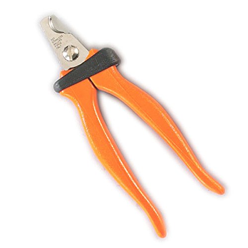 [Australia] - MF Large Dog Nail Clippers Orange Handled Precision Professional Grade Claw Care 