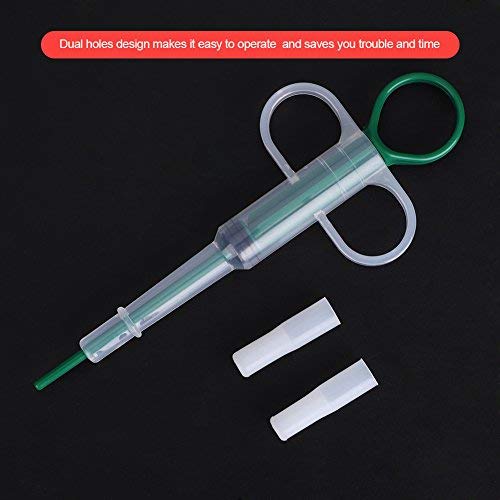 Pet Feeding Syringe, Round-Headed Liquid Dropper with Soft Tip Feeding Dispenser Tool Pet Nursing Supplies for Dogs Puppy Cats Kitten - PawsPlanet Australia