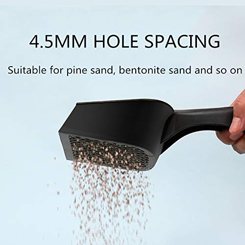 wonderfulwu Cat Litter Scoop with Handle Small Hole, Reptile Litter Cleaner Scoop big hole(4.5mm) - PawsPlanet Australia