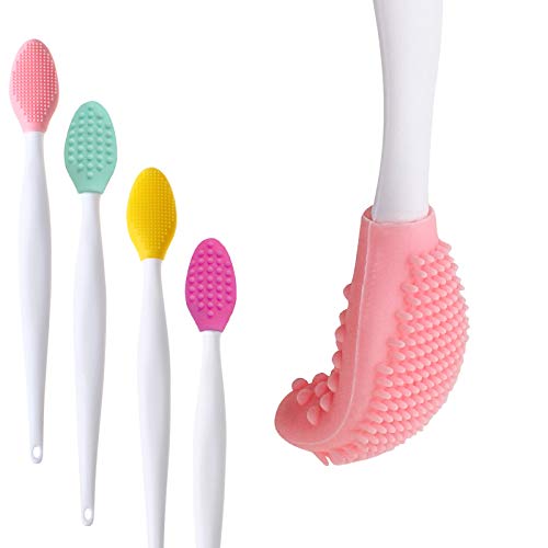 ANTOLL Pets Silicone Soft Head Dog cat with Toothbrush Dog cat Teeth Cleaning Health Care（4-Parks） - PawsPlanet Australia