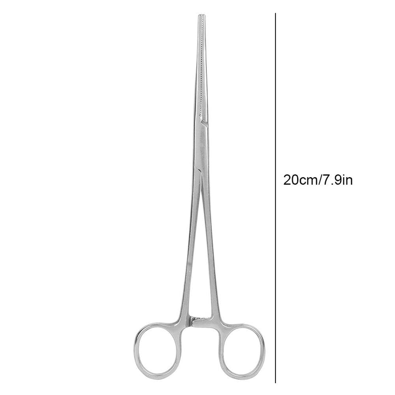 Stainless Steel Pet Forceps Haemostatic Forceps Piercing Dog Ear Hair Clamps Puller with Straight Tip Pet Groomers Scissors Tools - PawsPlanet Australia