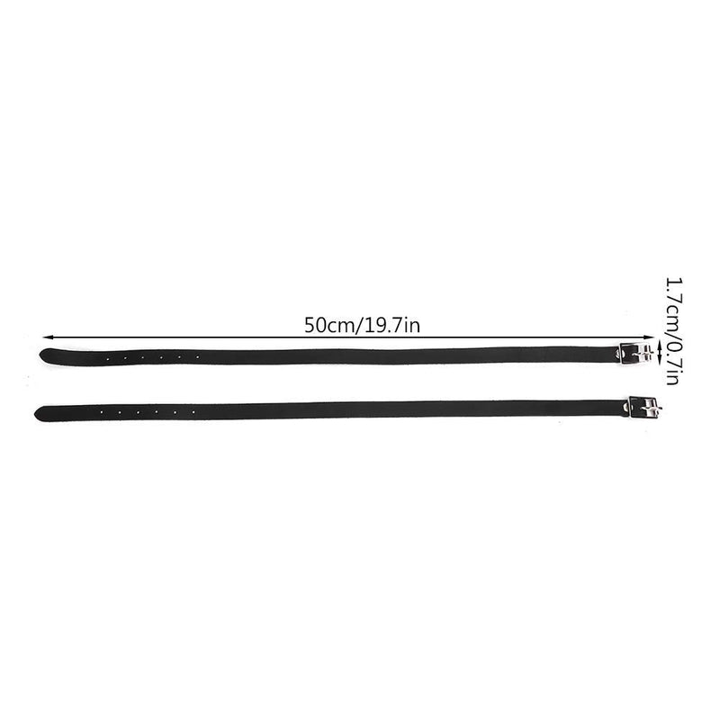 Andraw Stirrup Leathers,1 Pair Stirrup Leathers Stainless Steel Horse Buckle Stirrup Leathers,leather Finish Horse Stirrup Belt, Horse Accessories - PawsPlanet Australia