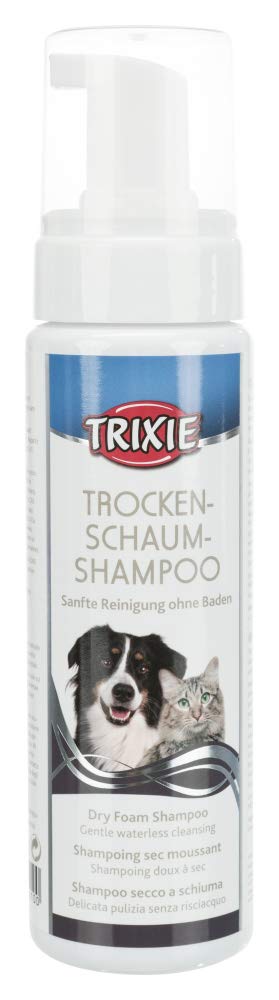 Trixie Dry Foam Shampoo for Dogs and Cats, 450 ml - PawsPlanet Australia