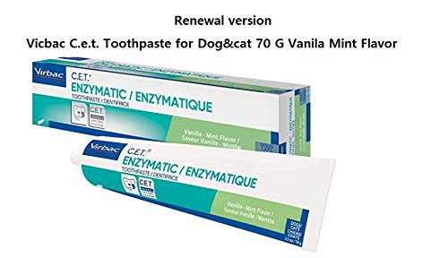 Vicbac C.e.t. Toothpaste for Dog&cat 70 G Vanila Mint Flavor - PawsPlanet Australia