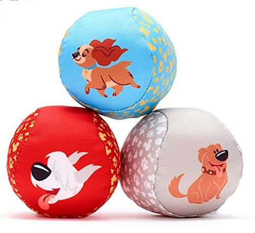 Disney Dog Pet Toy Set of 3 Soft Balls (Lady, Dug, Max) - PawsPlanet Australia