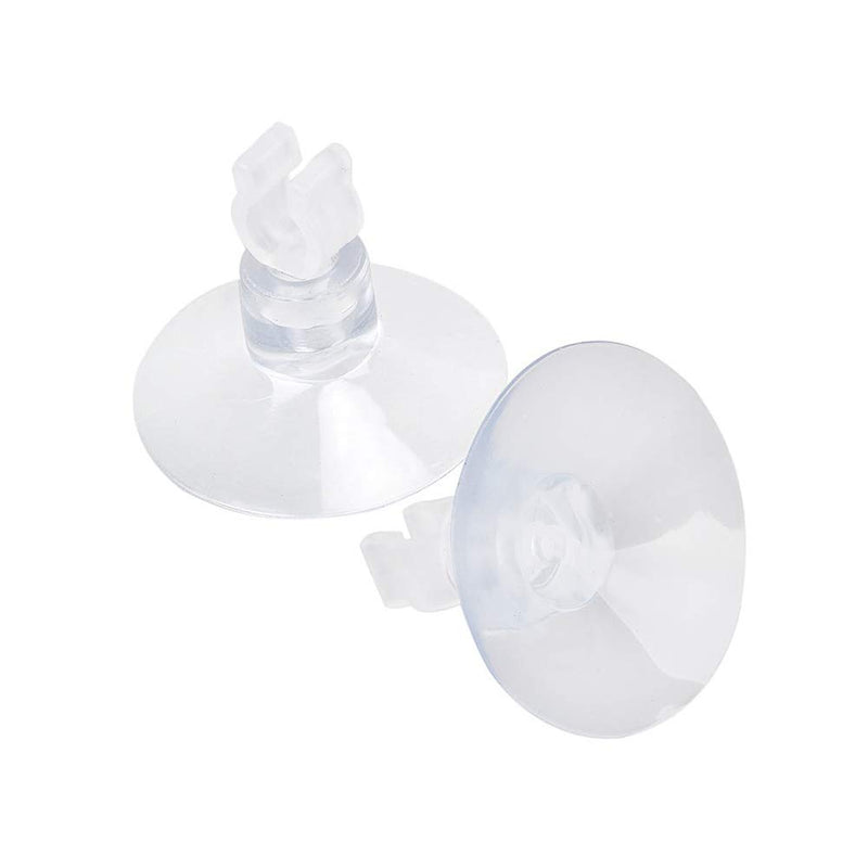 Aquarium Suction Cups 20pcs Clear Airline Tube Clips Holders Clamps 3/16 '' for Fish Tank Tubing - PawsPlanet Australia