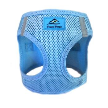 [Australia] - DOGGIE DESIGN Choke Free Reflective Step in Ultra Harness Sky Blue American River Medium 