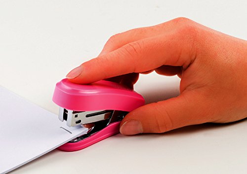 Novus mini stapler, pink - PawsPlanet Australia