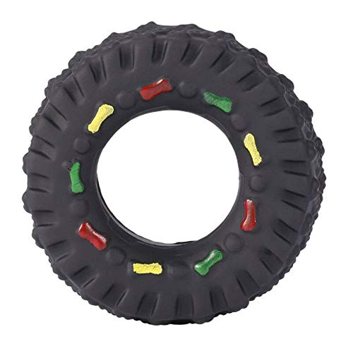 PETS EMPIRE Dog Toy Nontoxic Durable Chew Toys Tire Pet Toys Squeaky Dog Toy Sound Toy for Small Medium Dog Puppy and Cat - PawsPlanet Australia