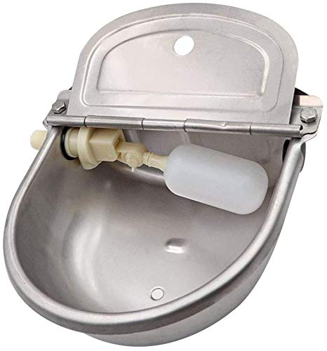 Jtuxcke Automatic Waterer Bowl Float Ball Valve with Adjustable Arm Stable Stainless Steel Water Float Valve Shut Off 1/2" for Automatic Waterer Bowl Horse Cattle Goat Pig Dog - PawsPlanet Australia