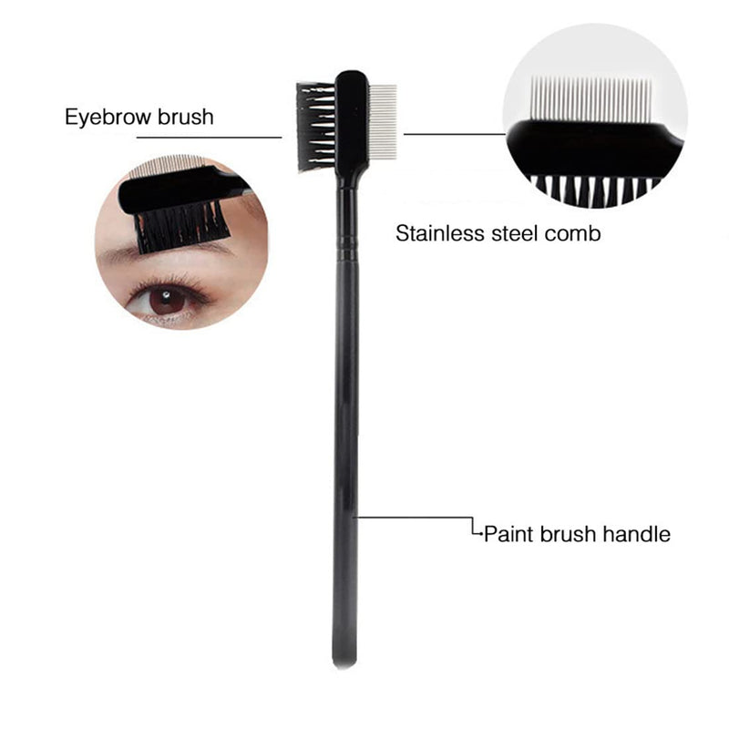 LIUJZZJ 2 pieces tear stain removal comb, dog eye care comb, double-sided dog eye comb, multi-purpose tool for small cats, dogs, removing crust and mucus - PawsPlanet Australia