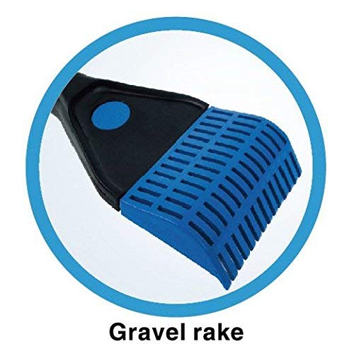 [Australia] - Fish Park Aquarium 5in1 Extendable Cleaning kit Gravel Rake Algae Scraper Flant Fork Sponge 