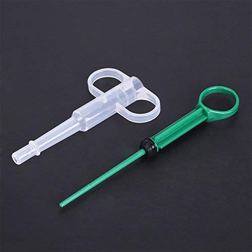 Pet Feeding Syringe, Round-Headed Liquid Dropper with Soft Tip Feeding Dispenser Tool Pet Nursing Supplies for Dogs Puppy Cats Kitten - PawsPlanet Australia