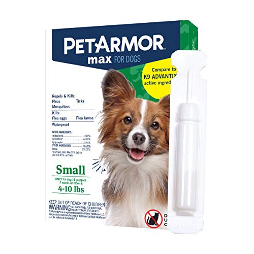 PetArmor Max Flea, Tick and Mosquito Prevention for Dogs Small - PawsPlanet Australia