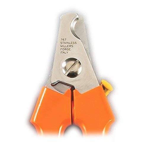 [Australia] - MF Large Dog Nail Clippers Orange Handled Precision Professional Grade Claw Care (Limited Edition) 