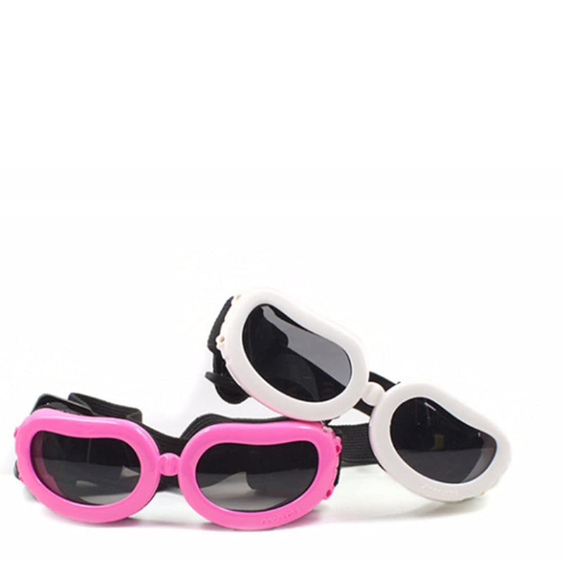 Dog Goggles Pink Goggles Pet Sunglasses Pet Decoration Glasses for Small Dog Cat (Pink) - PawsPlanet Australia
