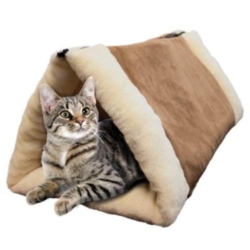 [Australia] - Pets First Wall-Mounted Cat Lounge and 2-in-1 Warming Bed & Tunnel | Luxury Sleep | Convenient Design Fits Any Lifestyle 