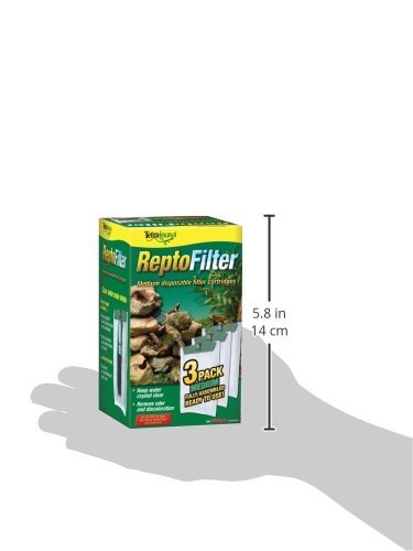 [Australia] - Tetra ReptoFilter Filter Cartridges, Medium, 6-Pack 