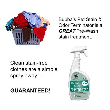 BUBBAS Super Strength Commercial Enzyme Cleaner - Pet Odor Eliminator | Enzymatic Stain Remover | Remove Dog Cat Urine Smell from Carpet, Rug or Hardwood Floor and Other Surfaces 32 Fl Oz (Pack of 1) - PawsPlanet Australia