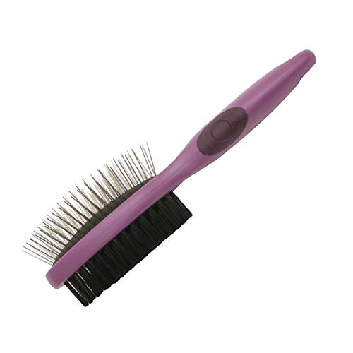 Rosewood Soft Protection Salon Grooming Double Sided Brush, Small S - PawsPlanet Australia