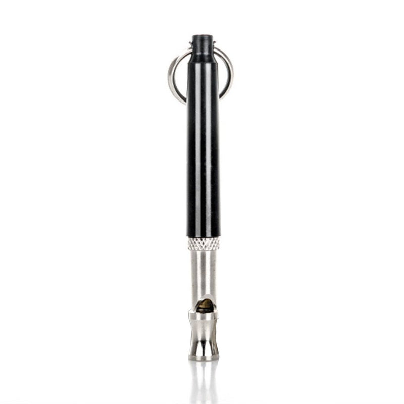 [Australia] - Dog Whistle, PowPetie Dog Whistle for Training Dog and Barking Control Ultrasonic Sound Repellent Repeller - Pet Stainless Steel Calling Whistle With Free Lanyard Strap 