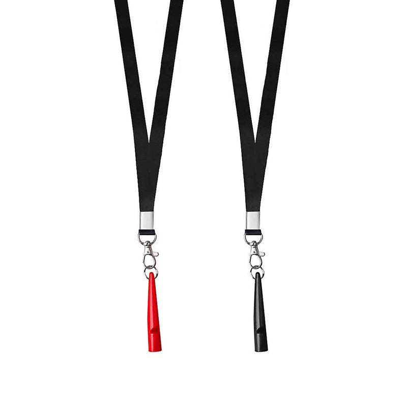 kuou 2 Pcs Professional Dog Whistle, Dog Training Whistles with Lanyard for Recall Barking Control - PawsPlanet Australia