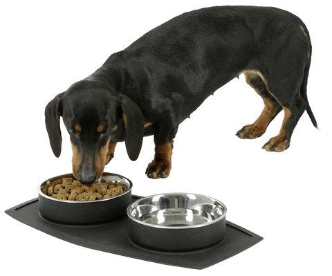 Kerbl Clever Stainless Steel Bowl, 480 ml, Pack of 2 - PawsPlanet Australia