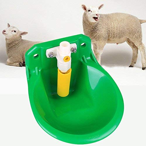 Lucky Farm Sheep Water Bowl Automatic Drinking Waterer for Goat Calves Cattle Pig Dog Piglets - PawsPlanet Australia