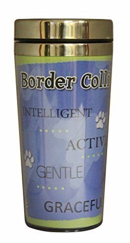 [Australia] - E&S Pets Stainless Steel Boston Terrier Tumbler, 16 oz 