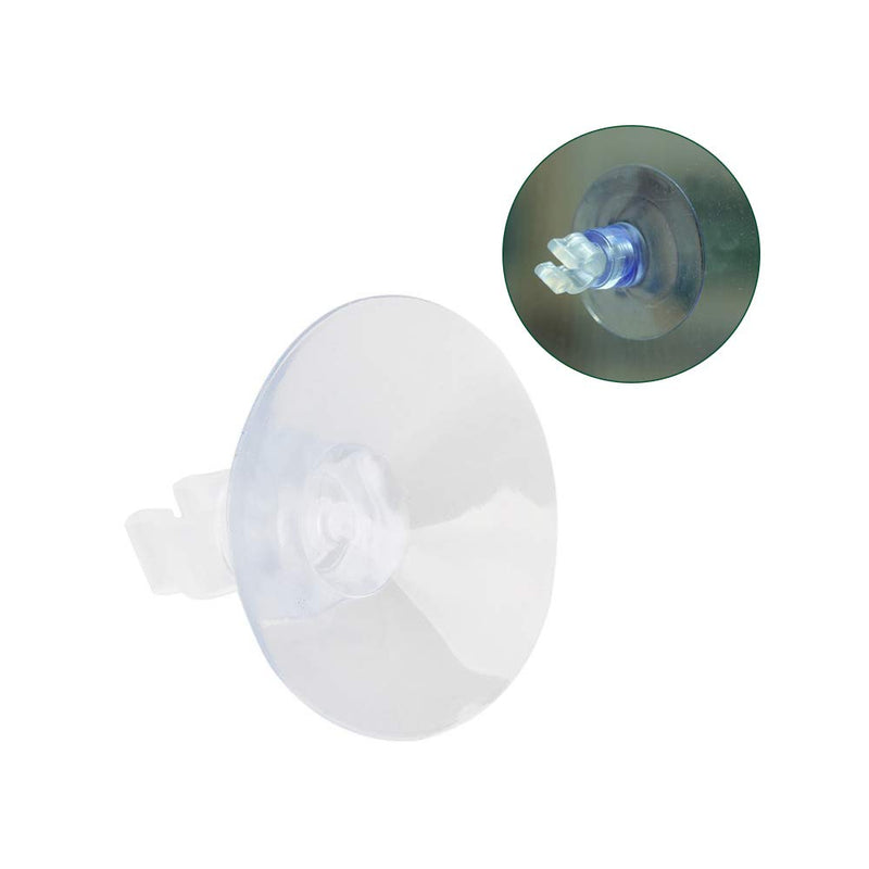 Aquarium Suction Cups 20pcs Clear Airline Tube Clips Holders Clamps 3/16 '' for Fish Tank Tubing - PawsPlanet Australia