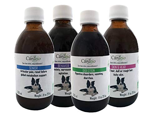 Canibio Plant Extract Health Support for Older Dogs - 100% Natural, Organic, Liquid Plant Extracts - PawsPlanet Australia