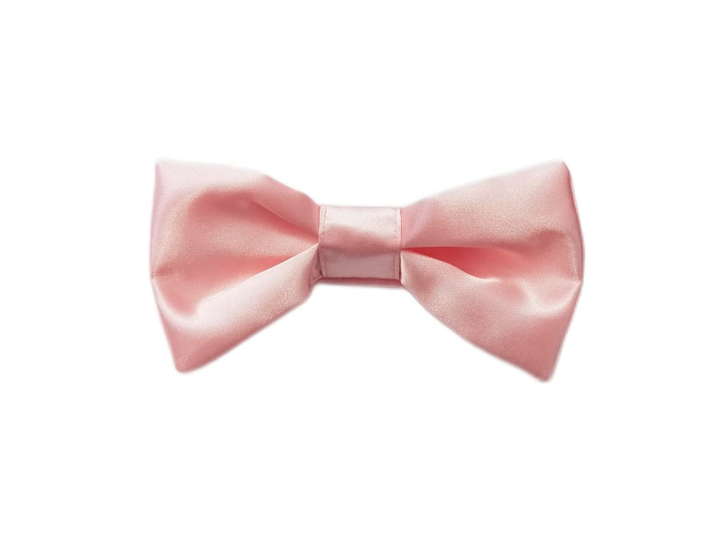 MICHI PAPILLON RASO Pink Satin Bow Tie Pink XXS/XS Papillon per cane - PawsPlanet Australia
