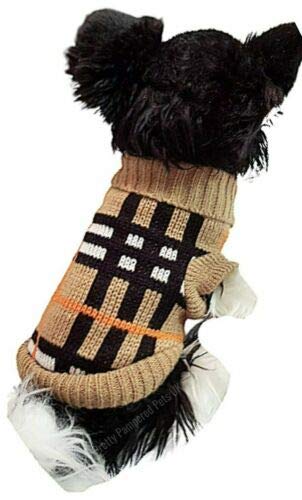 XXXS Chihuahua Clothes Clothing Teacup Puppy Dog Coat Dog Jumper Tartan Stripe Small Puppy Dog Coat UK Seller XXS XS Small Tiny Breeds (XXXS, Tartan Stripes) 3XS - PawsPlanet Australia