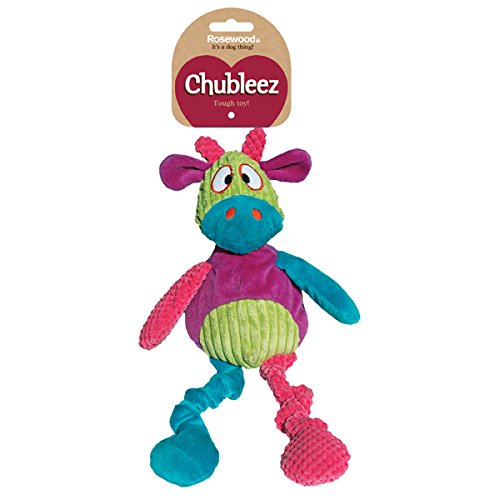 Rosewood Chubleez Chloe Cow Dog Toy, clear - PawsPlanet Australia