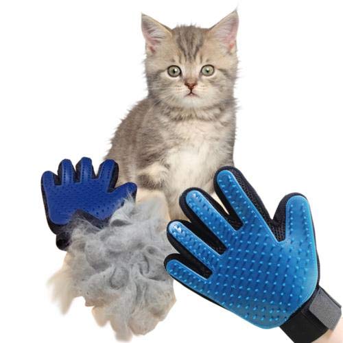 [Australia] - suheddy Pet Beauty Gloves,-Stroking Hair Removal Gloves,-Efficient Hair Removal Glove Brush- Enhanced Five-Fingered Design - Suitable for Long and Short-Haired Gogs and Cats 