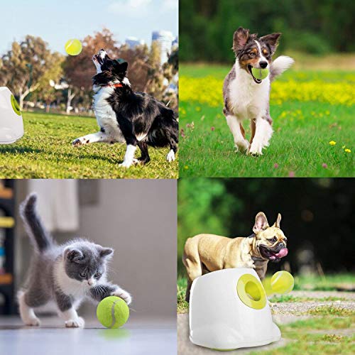 Pet Prime Dog Tennis Ball Toys 6pcs 1.85"/2.5" Mini Tennis Ball for Automatic Ball Launcher Use 1.85" New - PawsPlanet Australia