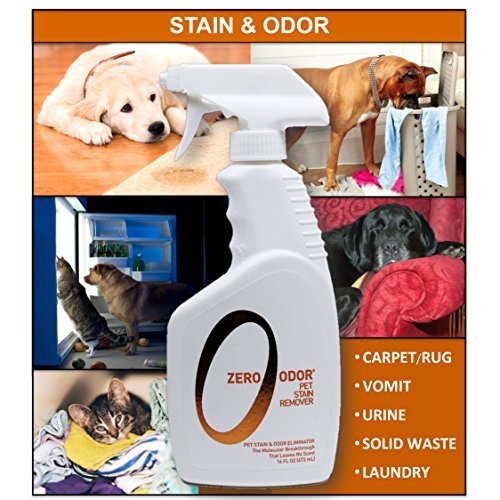 [Australia] - Zero Odor Pet Stain Remover and Molecular Odor Eliminator, 16-ounces 