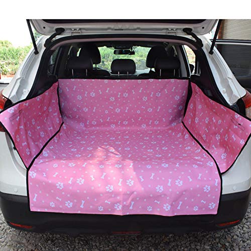 [Australia] - allelephant Dog Car Seat Covers,Dog Seat Cover Pet Seat Cover for Cars,Pet Seat Cover for Large Dogs Breed, Waterproof Washable Nonslip Pets Seat Mat Blue bone pattern 