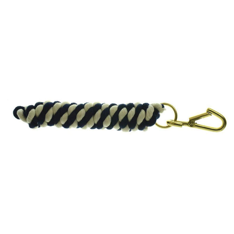 Hy Two Tone Twisted Lead Rope (2.2 metres) (Navy/Pink) - PawsPlanet Australia