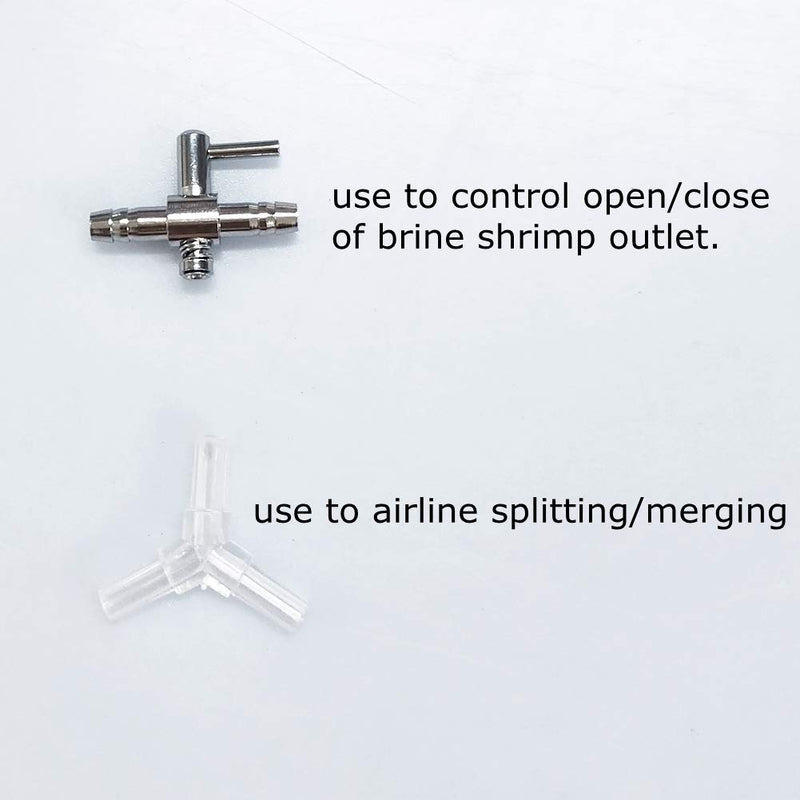 [Australia] - PUPUZAO Simple brine Shrimp hatcheries Artemia Hatching DIY Kits (can be Made 2 hatcheries) soda Bottle Accessories 