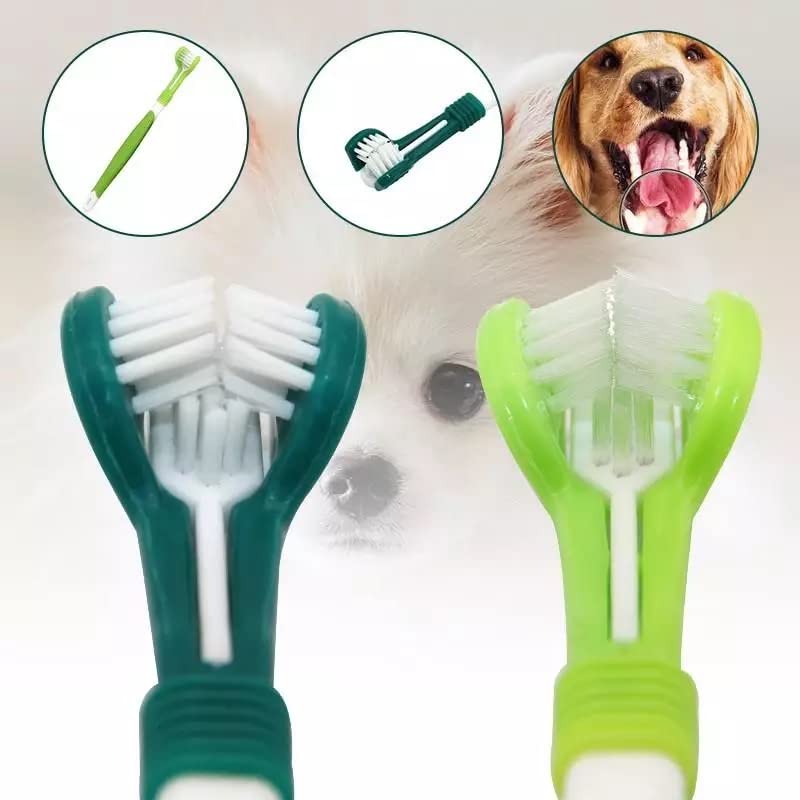 K&S Supply Ear Muff and Dog Toothbrush Set ‚Äì 2-Pack with 3-Sided Toothbrush for Dogs and Soft No Flap Ear Wraps for Dogs ‚Äì Sound Proof Ear Covers for Grooming, Bathing, Calming‚Ä¶ - PawsPlanet Australia