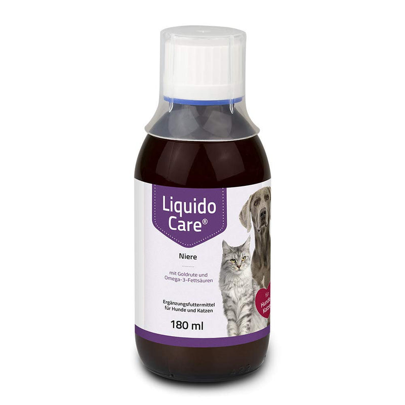 LiquidoCare Kidney, for cats and dogs, nutrient supply for kidney dysfunction, liquid supplementary food, 180ml - PawsPlanet Australia